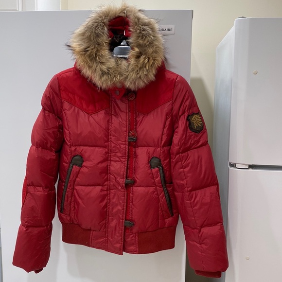 SHANE JEANS DOWN JACKET - Picture 1 of 17